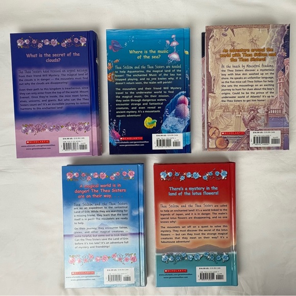 Thea Stilton Book Series - Lot of 5 Books - Picture 2 of 8